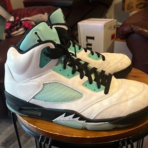 Island Green Air Jordan 5s